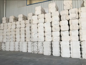 Three cotton pulp