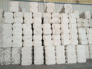 Three cotton pulp